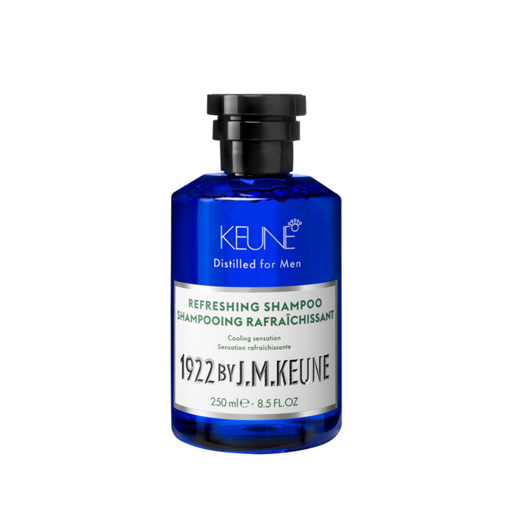 1922 By J.M. Keune Refreshing shampoo for All Hair Types- Nourishes hair shampoo - Reduces breakage shampoo - best shampoo for men - good conditioner for men's hair- how to use shampoo formen