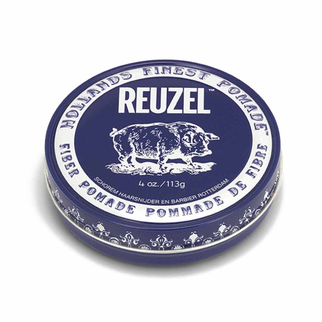 reuzel_fiber_pomade-min_FIRM AND PLIABLE pomade – LOW SHINE pomade – WATER SOLUBLE pomade thick hair pomade - pomade for short hair - vanilla pomade- hair styling gifts for men